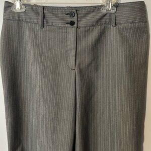 Worthington brand Gray Pinstripe Dress Pants